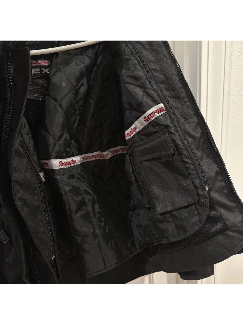 Tourmaster Flex Series 2 Men’s Motorcycle Performance Jacket Sz Medium, 42
